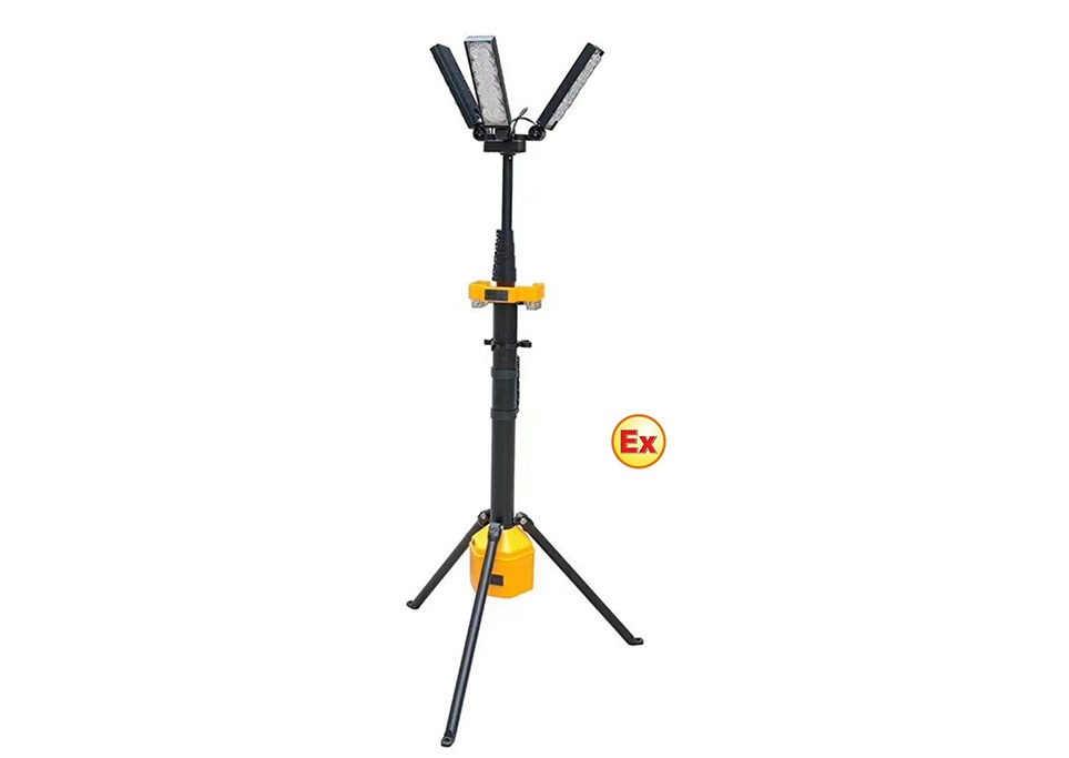 Explosion-proof panoramic mobile lighting system